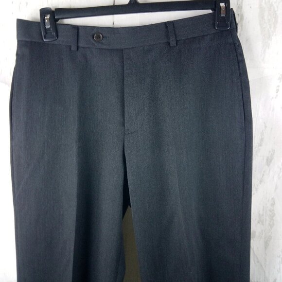 Brooks Brothers 1818 Regent Fit Estrato Italy 42L Charcoal 2pc Suit 31x3… - Picture 12 of 16